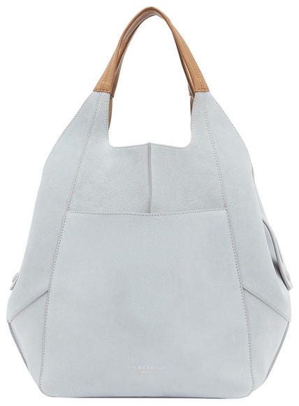 Liebeskind Berlin Shopper »LILLY PROMO SUEDE Tote L«, seitlich zierende Druckknöpfe