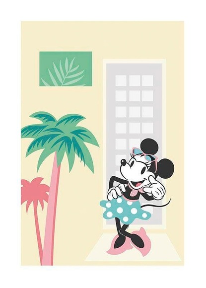 KOMAR XXL Poster »Minnie Mouse Palms«
