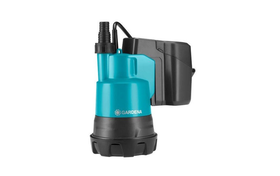 Gardena 01748-20 - Klarwasser-Tauchpumpe (Schwarz/Blau)