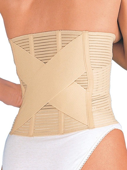 Bauch- und Rückenstützgürtel