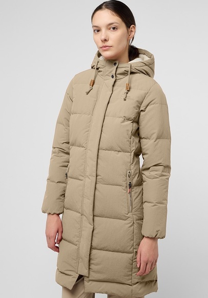 Jack Wolfskin Daunenmantel Damen Nordlicht Coat Women 2XL anis anis
