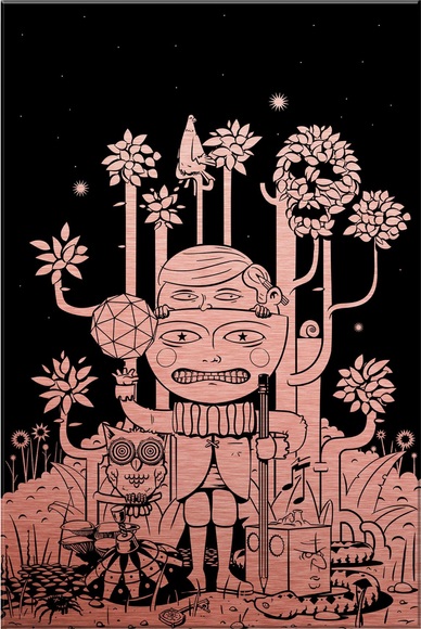 Alu-Dibond-Druck »Drawstore - In the Woods«