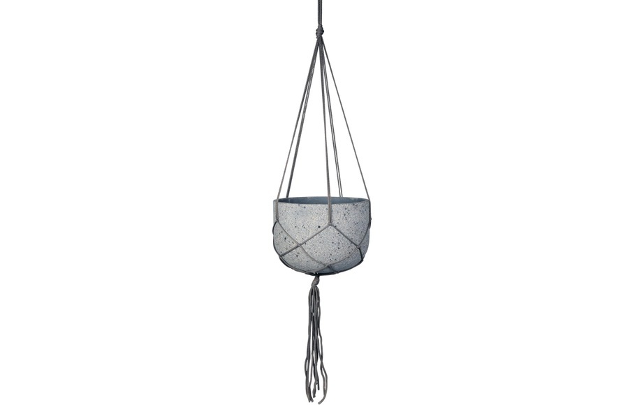 Herstera Garden Blumentopf »Herstera Pflanzengefäss Fiber-Topf«, Material: Fiberglas, Jute