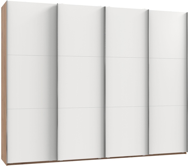 Fresh To Go Schwebetürenschrank »Level«, mit Synchronöffnung
