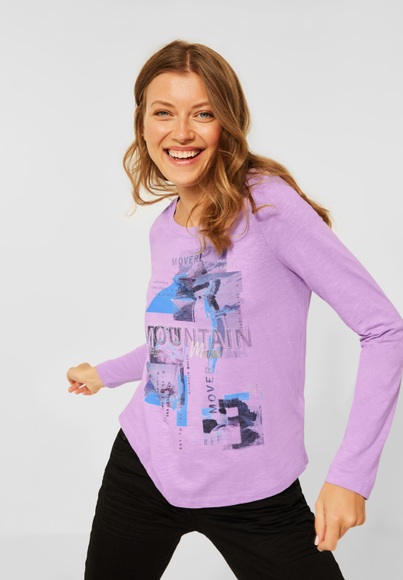 Cecil Langarmshirt, mit Fotoprint
