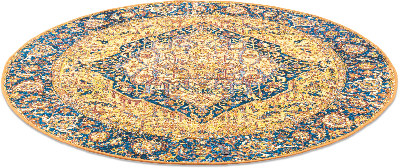 TOM TAILOR Teppich »Funky Outdoor Orient One«, rund, 5 mm Höhe