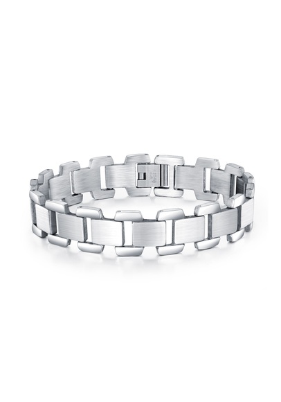 Firetti Gliederarmband »Classic Steel, maskulin«