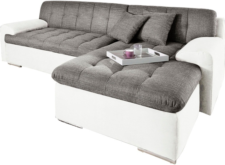 TRENDMANUFAKTUR Ecksofa, wahlweise mit Bettfunktion