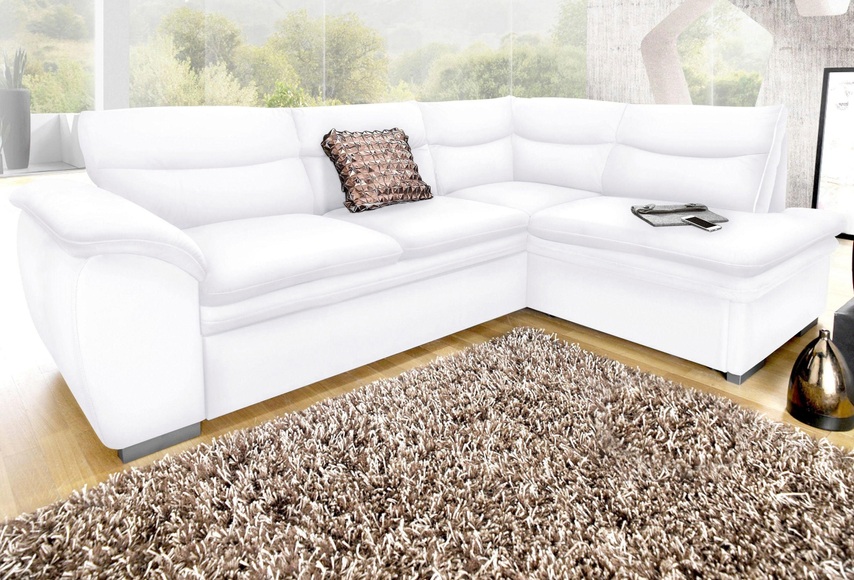 COTTA Ecksofa, wahlweise mit Bettfunktion und Bettkasten