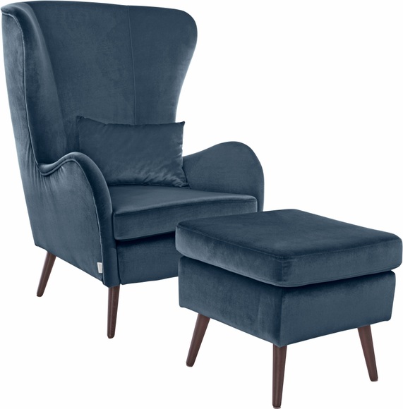 Guido Maria Kretschmer Home&Living Sessel »Sallito«, incl. Hocker, die kleinere Version von 
