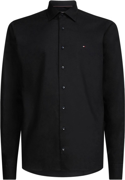 Tommy Hilfiger Langarmhemd »LA-Hemd Flex Poplin SF«