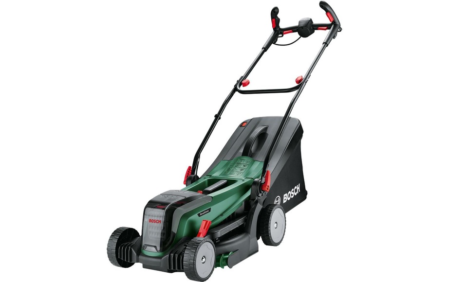 Bosch Home and Garden UniversalRotak 2x18V-37-550 solo Akku Rasenmäher ohne Akku 2x 18 V Schnittbreite (max.) 37 cm