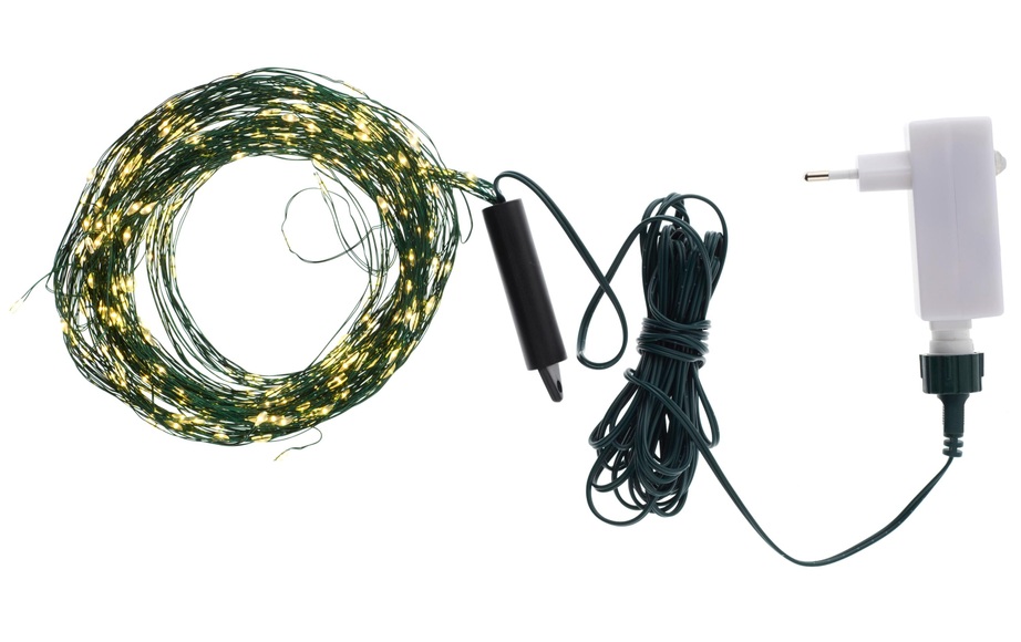 LED-Lichterkette Knirke für außen, 200-flg.