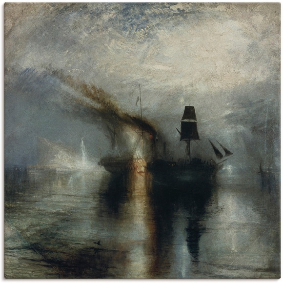 Artland Wandbild »Frieden. Beisetzung auf See. 1841/1842.«