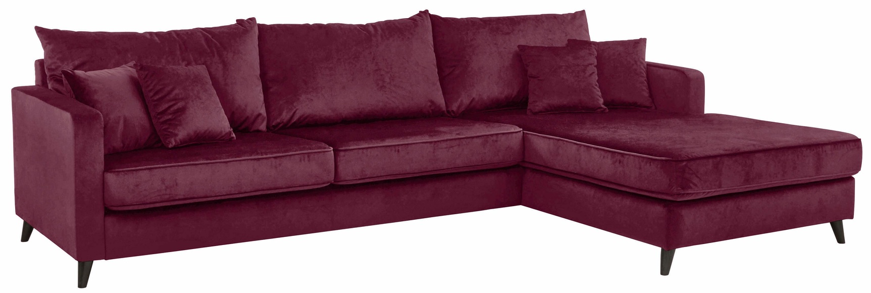 Guido Maria Kretschmer Home&Living Ecksofa »Renesse«, lose Kissen, Keder an Sitzkissen