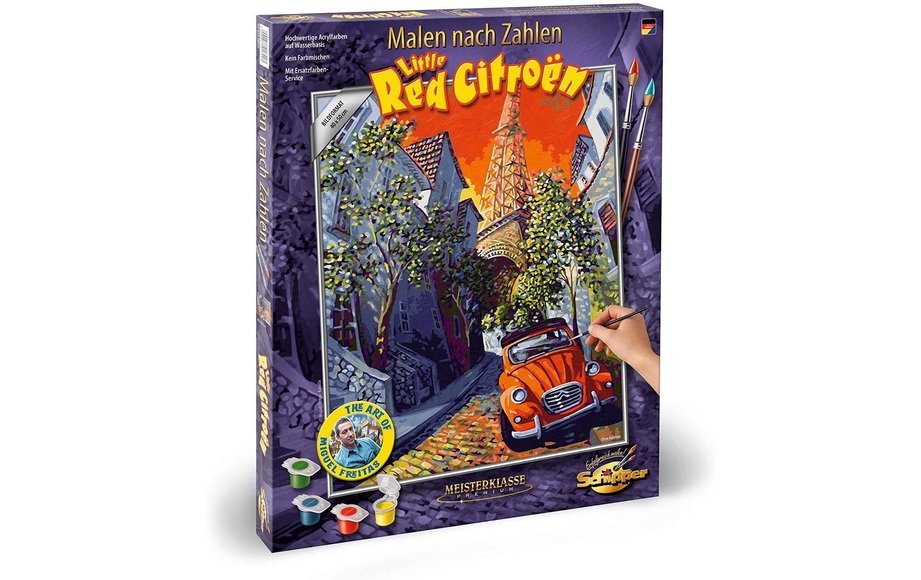 Schipper 609130820 - Malen nach Zahlen-Little Red Citroen
