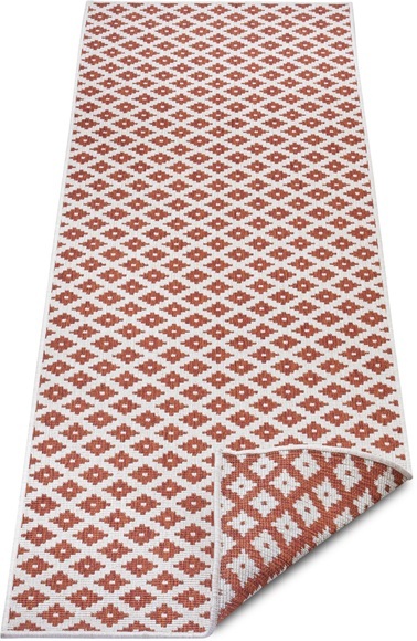 NORTHRUGS Läufer »Nizza«, rechteckig, 5 mm Höhe, In-und Outdoor geeignet, Wohnzimmer, Balkon, Terrasse, Garten, Robust, Pflegeleicht, Flachgewebe, Wendbar