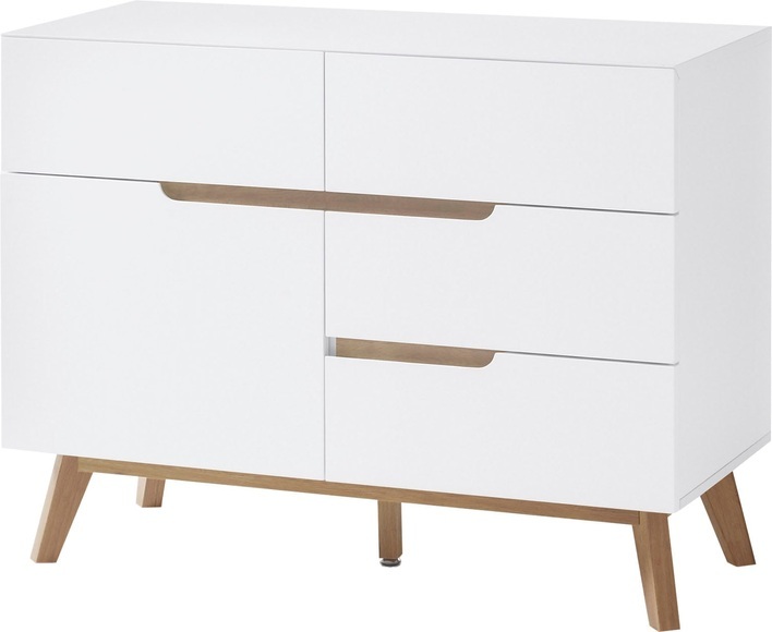 Mca Furniture - Kommode - Weiss und Braun
