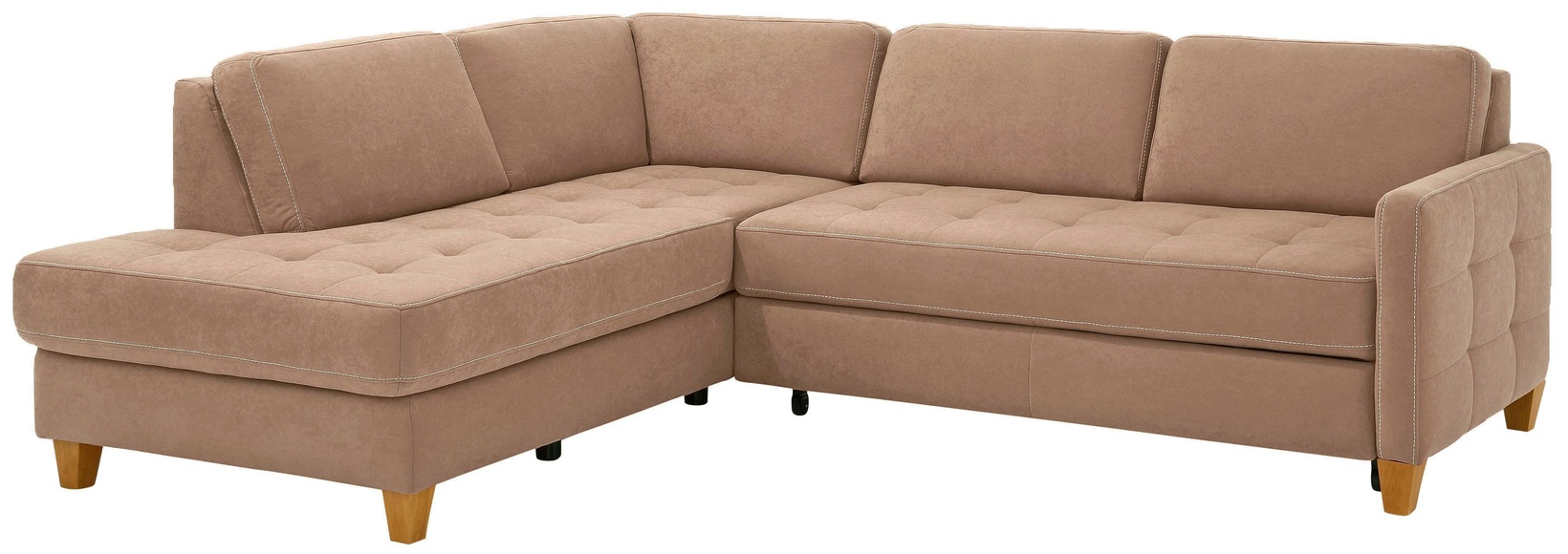 Home affaire Ecksofa »Earl«, wahlweise auch mit Bettfunktion oder Bettfunktion mit Bettkasten