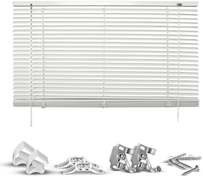 Good Life Jalousie »Matti«, (1 St.), Klemmfix-Jalousie aus Aluminium