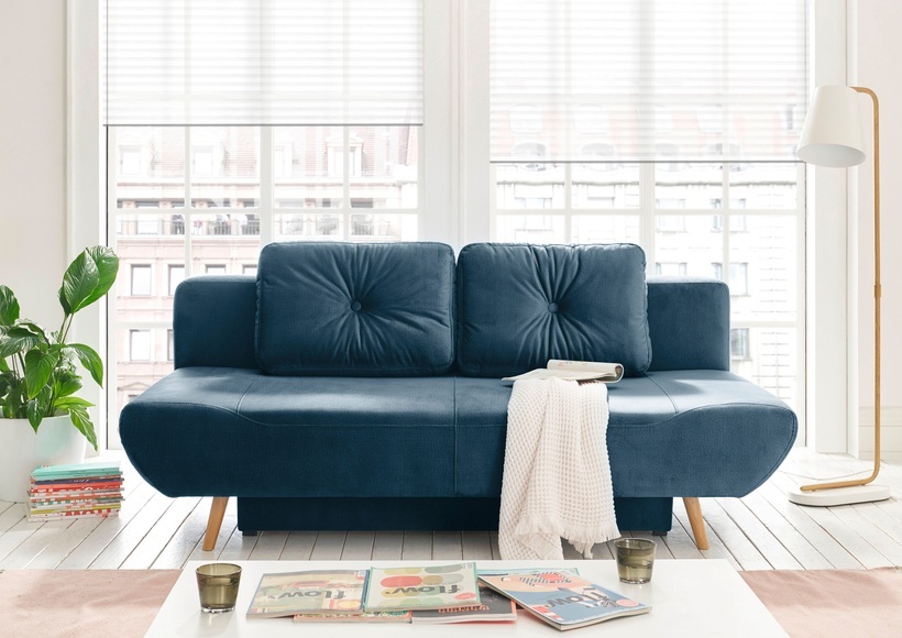 COUCH? Schlafsofa »Klappt gut«, lässt sich schnell und einfach in ein bequemes Bett umwandeln, inklusive Bettkasten