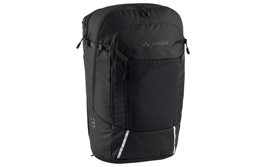 VAUDE Cycle 28 II 2in1 Fahrradtasche und -rucksack schwarz 2021 Messenger Bags