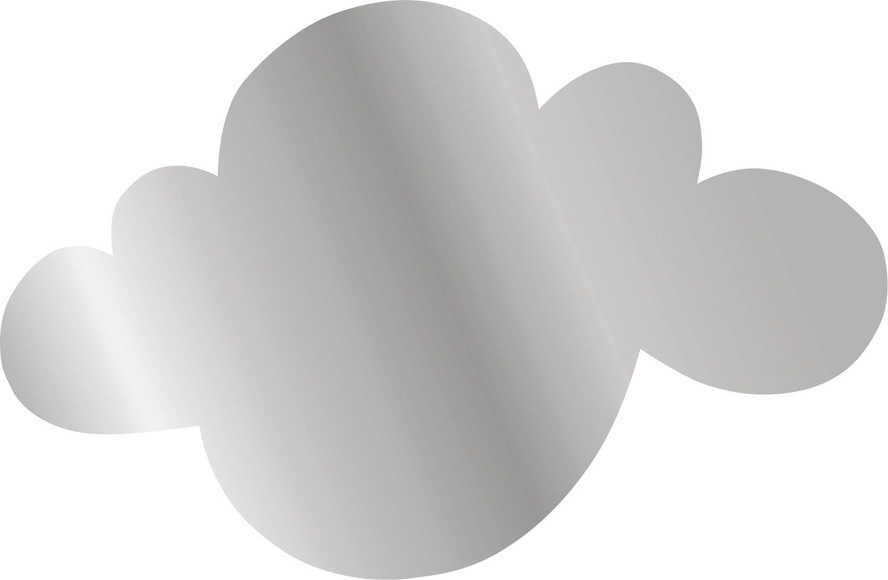 Dekospiegel »Wolke«