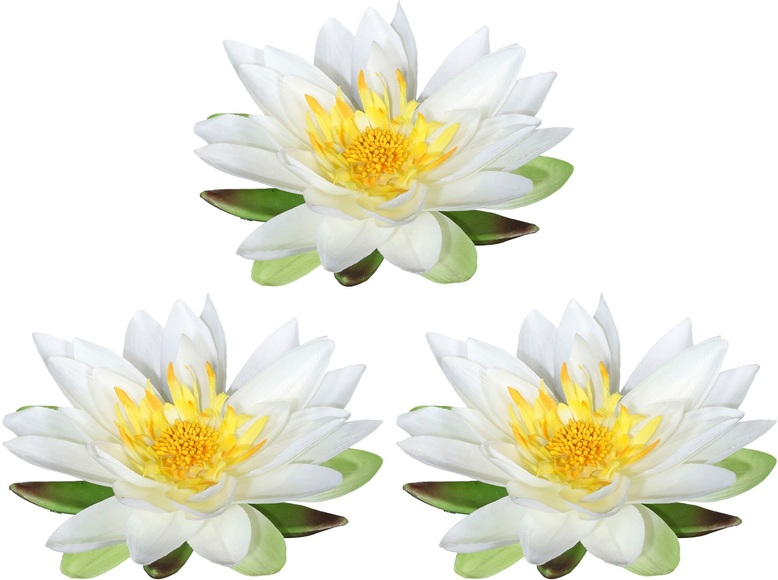 Creativ green Kunstblume »Lotusblüte«, (3 St.), im 3er Set