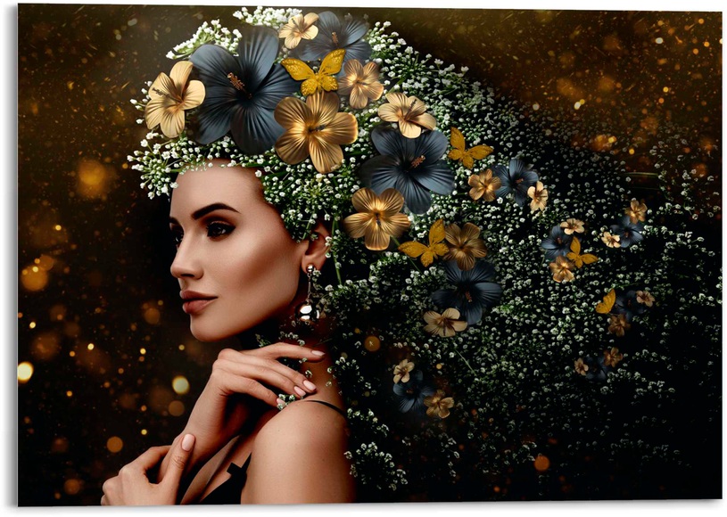 Platinum Acrylglasbild »Elegante Frau«