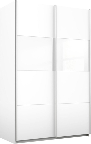rauch ORANGE Schwebetürenschrank »Quadra«, mit Glaselementen