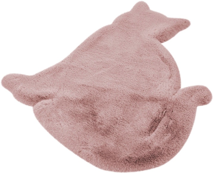 calo-deluxe Kinderteppich »Kids-650«, Motivform, 36 mm Höhe, Kunstfell, Motiv Katze