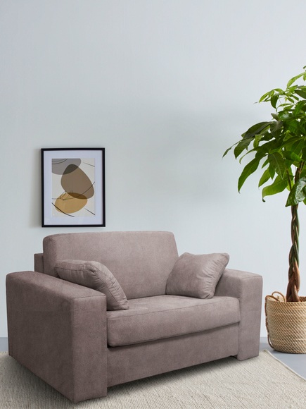 Home affaire Sessel »Roma«, Dauerschlaffunktion, mit Unterfederung, Lattenrost und echter Matratze. Zum Ausfalten in hoher Qualität, Liegemasse ca 83x198 cm, mit 2 Zierkissen