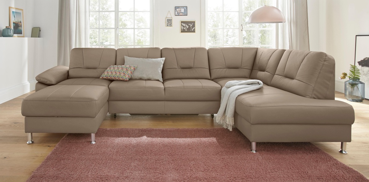 exxpo - sofa fashion Wohnlandschaft, wahlweise mit Bettfunktion