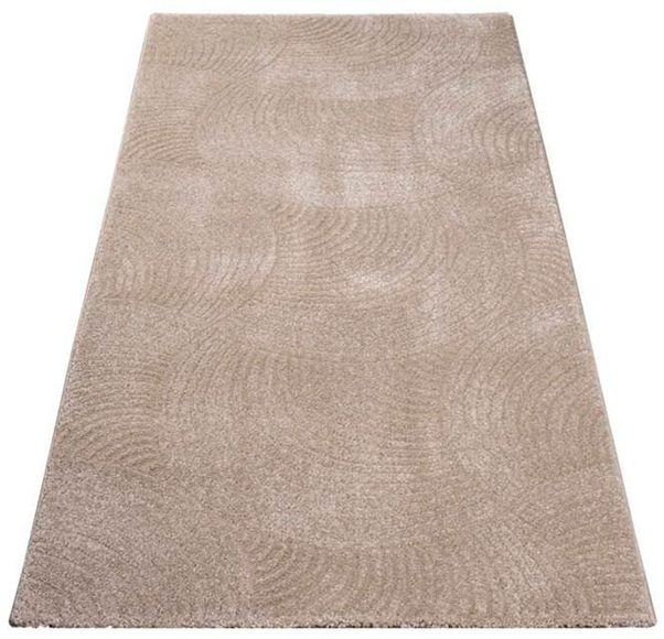 Carpet City Teppich, rechteckig, Kurzflor Wohnzimmer, 3D-Optik, für Schlafzimmer, Flur
