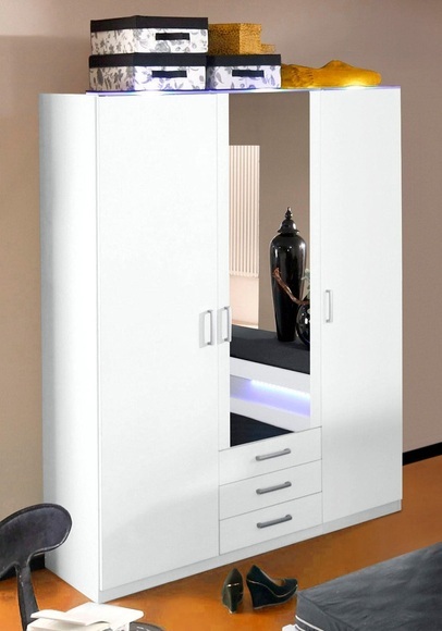 priess Kleiderschrank »Amsterdam«, mit oder ohne LED-Beleuchtung