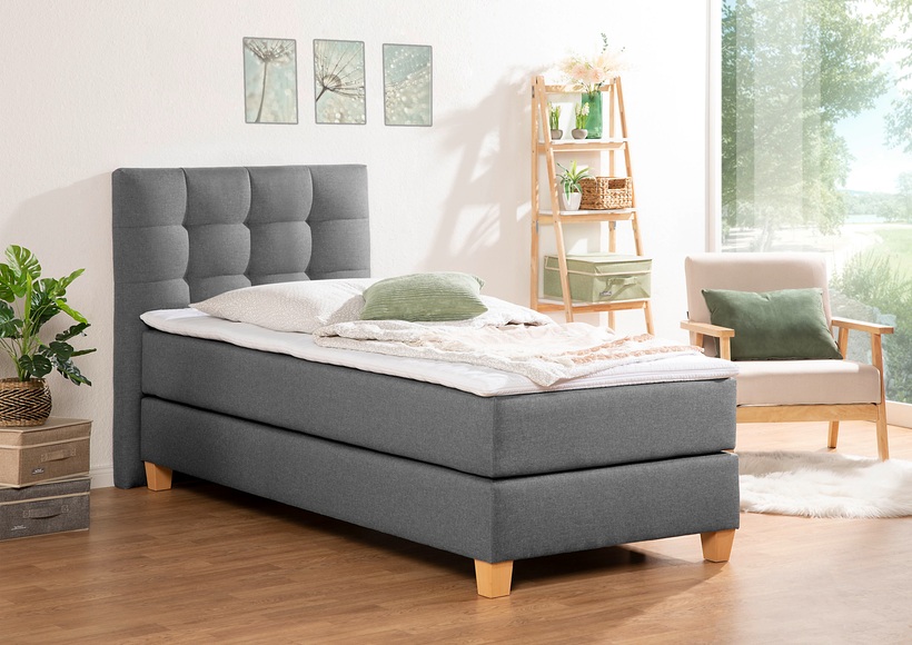 Home affaire Boxspringbett »Moulay«, inkl. Topper, in 3 Härtegraden, TFK auch in Härtegrad 4