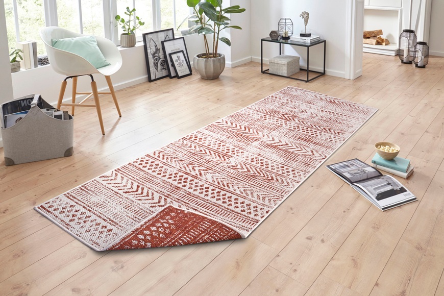 NORTHRUGS Läufer »BIRI«, rechteckig, 5 mm Höhe, In- und Outdoor geeignet, Wendbar