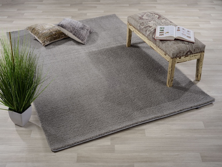 GALLERY M branded by Musterring Hochflor-Teppich »Solo«, rechteckig, 30 mm Höhe, besonders weich durch Microfaser, Wohnzimmer