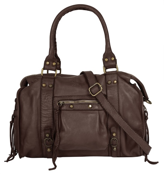 Samantha Look Shopper, echt Leder, Made in Italy