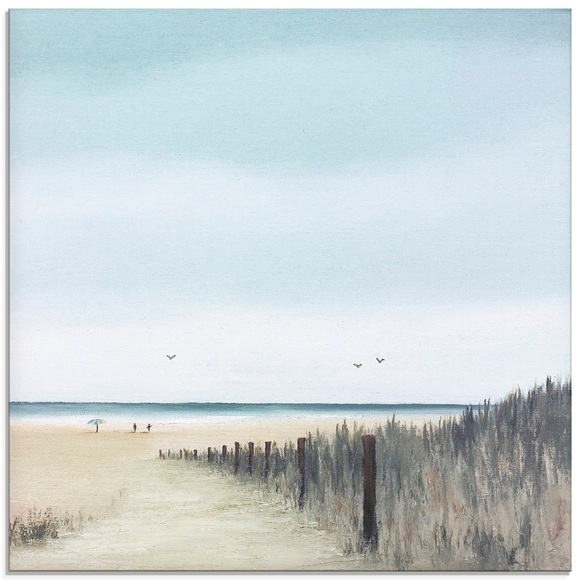 Artland Glasbild »Sonniger Morgen I«