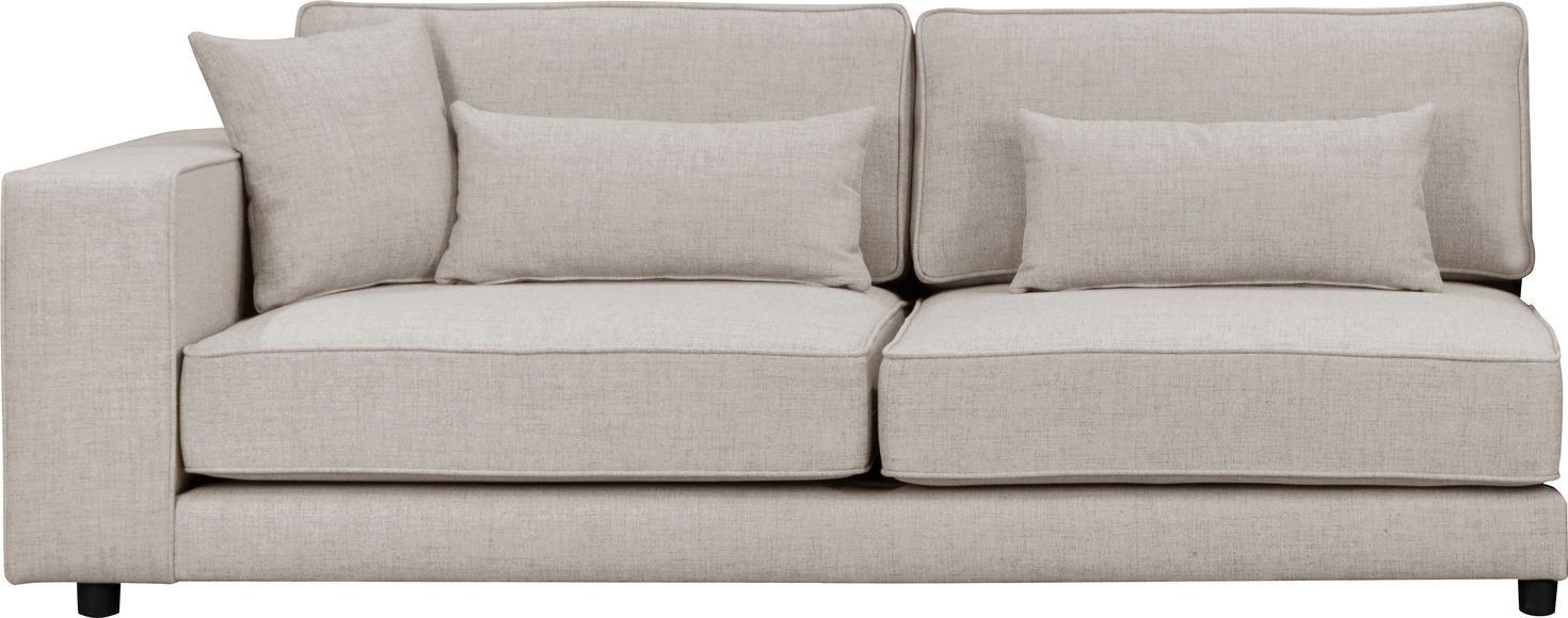 GOODproduct Ecksofa »Grenette«, freistehend oder als Teil des Modulsofas,im Baumwoll-/Leinenmix oder umweltschoned aus recycelten Stoffen, Federkern