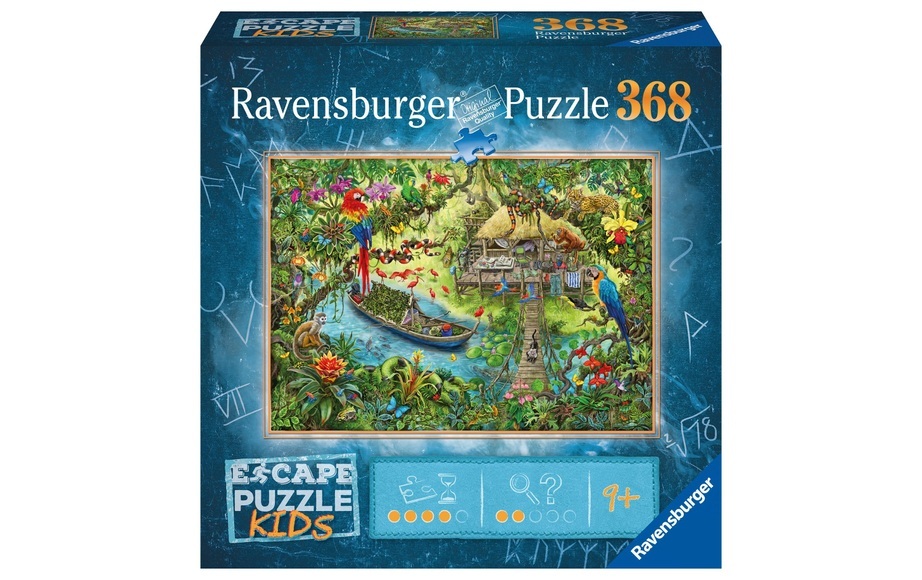 Ravensburger Escape Puzzle Dschungel, 368 Teile Multicolor