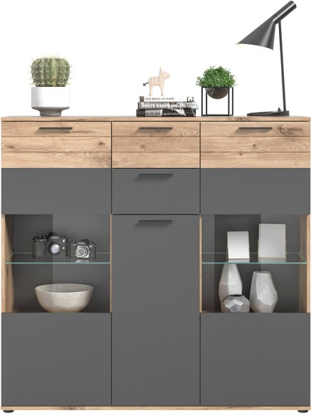 INOSIGN Highboard »Mason«, Breite 40 cm