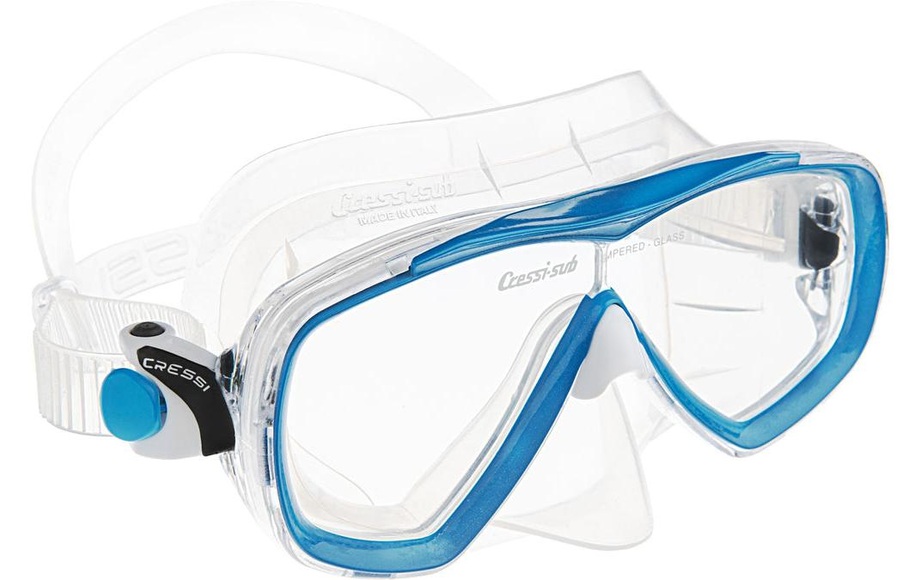 Cressi Estrella Adult Taucherbrille blau