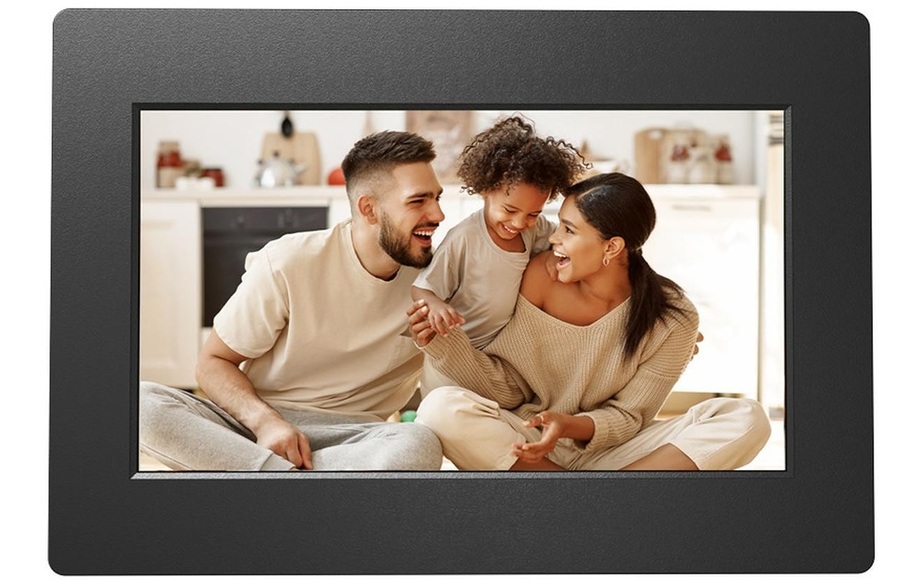 AgfaPhoto Digitaler Bilderrahmen »Realiview APF700WiFi 7 Schwarz«, 1024 x 600 px Pixel