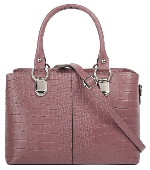 Cluty Umhängetasche, (1 tlg.), echt Leder, Made in Italy