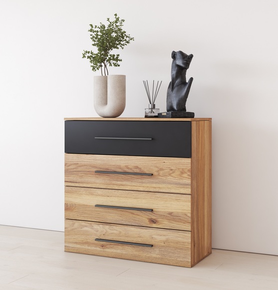 INOSIGN Kommode »Faweza,Breite 91 cm, Schubladenkommode, Sideboard mit Schublden«, Mehrzweckschrank viel Stauraum