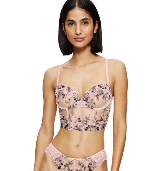 Triumph Longline-BH »Sensual Spotlight Wired Corset«, mit Stickerei