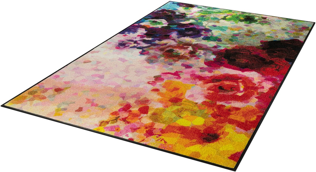wash+dry by Kleen-Tex Teppich »Colour Blast«, rechteckig, 7 mm Höhe