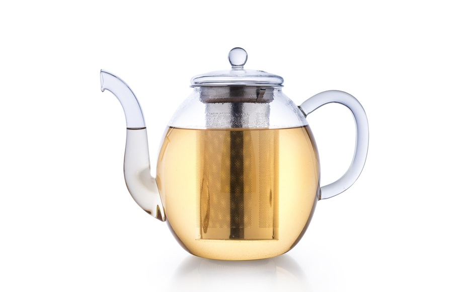 Creano Teekanne 1,5 l Transparent, Farbe